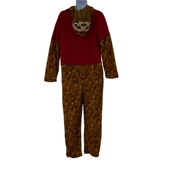 Briefly Stated The Sloth Unionsuit Mens L Costume Pajamas PJs Halloween - Picture 6 of 10